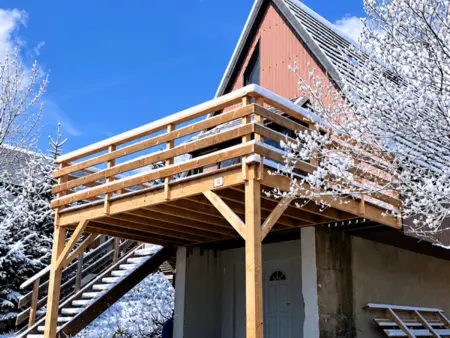 Location chalet à Besse et Saint Anastaise Super Besse, Chalet avec vue montagne - 8 pers.