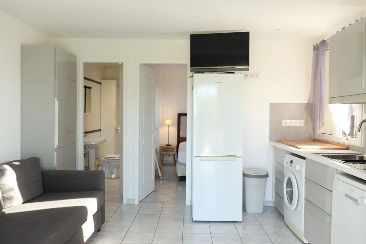 Studio 30 m² Calenzana avec terrasse et barbecue - Photo 7