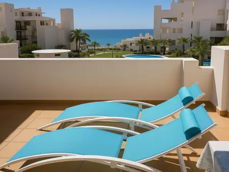 Appartement luxe bord de mer Estepona, 2 ch, parking : photo 9