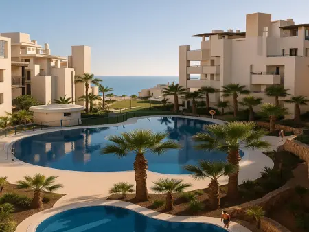 Appartement luxe bord de mer Estepona, 2 ch, parking : photo 21