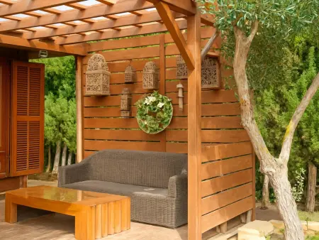 Casa Noray : villa en bois avec piscine à jets à Vejer : photo 20