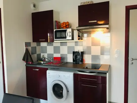 Appartement 2P climatisé Argelès-sur-Mer avec piscine : photo 6