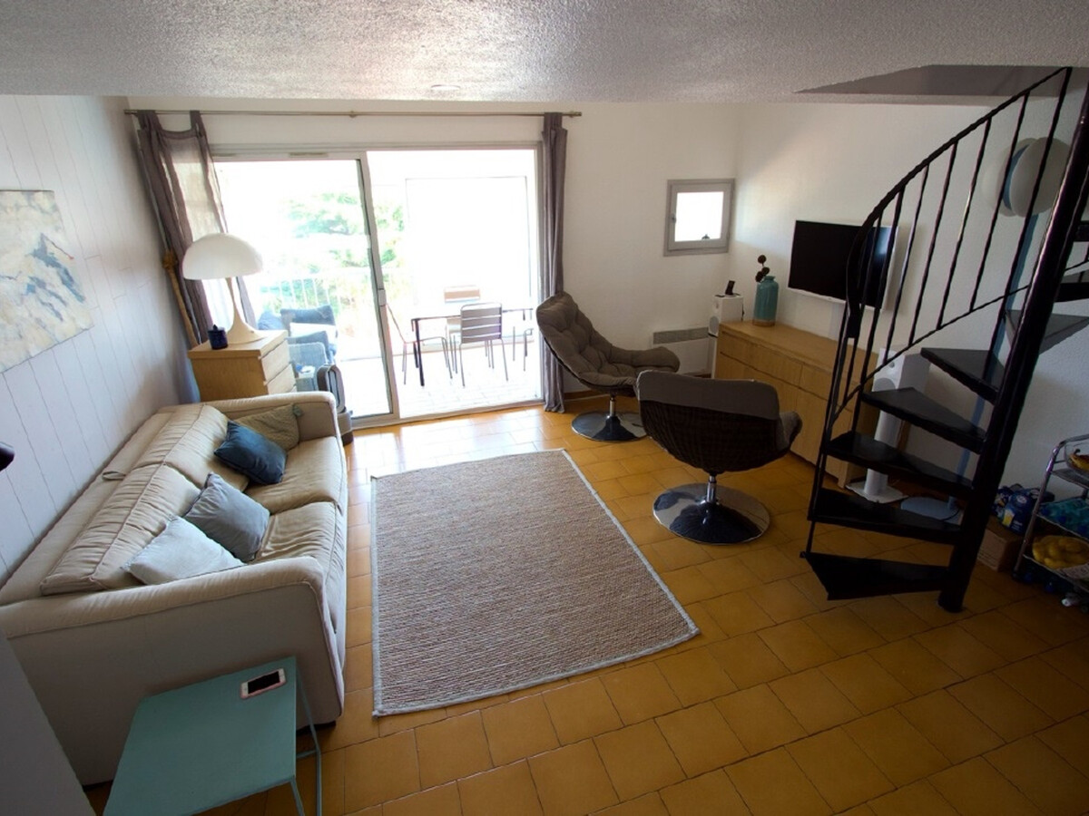 Duplex 6 pers, terrasse 11m², clim, parking à Argelès-Plage - Photo 3