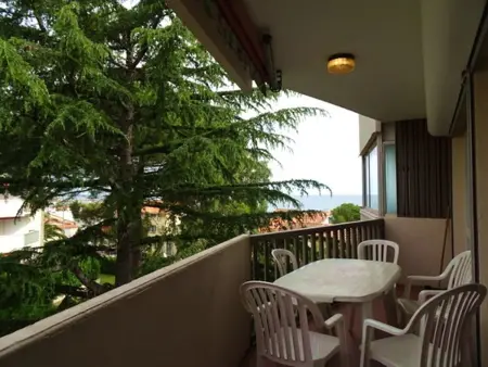 Location appartement à Argelès sur Mer, T2 à 50m de la plage avec piscine, animaux admis, parking privé