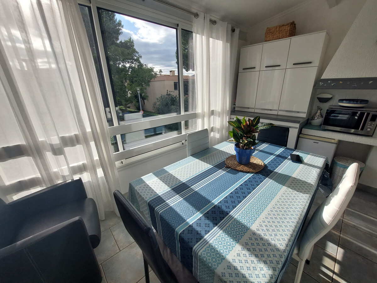 Appartement climatisé 2 pièces à 500 m de la plage, Argelès - Photo 8