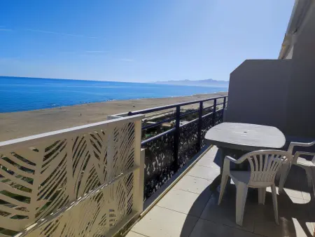 Location appartement à Canet en Roussillon, Canet : Appartement climatisé pour 6 pers avec vue mer, garage, WIFI