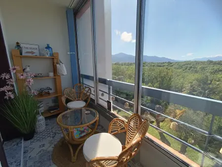 Appartement 4 pers. vue campagne, parking - Argelès-sur-Mer : photo 5