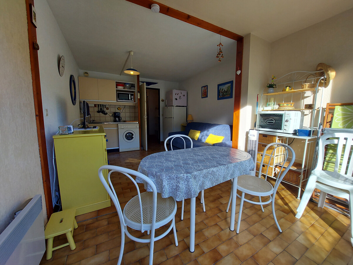 Studio cabine 4 pers. à 500m plage, piscine, WiFi - Photo 4