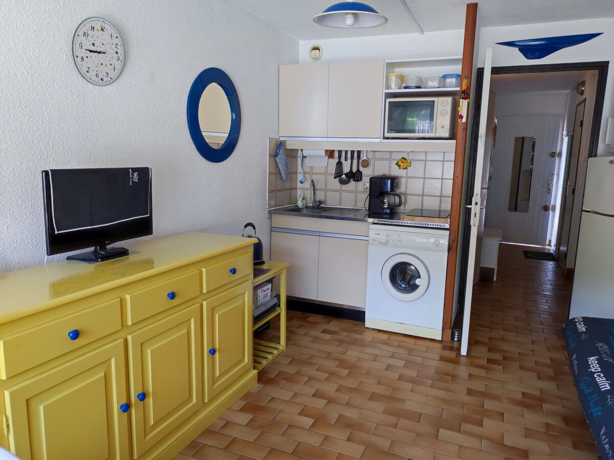 Studio cabine 4 pers. à 500m plage, piscine, WiFi - Photo 5