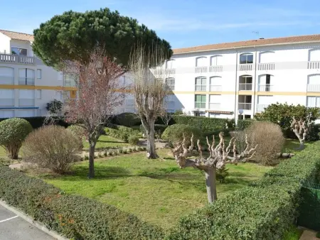 Studio cabine 4 pers. à 600m de la plage, parking privé : photo 2
