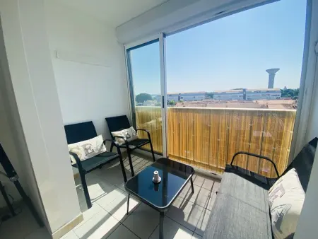 Studio cabine 4 pers. avec parking au Grau-du-Roi : photo 4