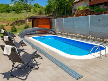 Maison Plitvička jezera - Piscine chauffée et sauna : photo 24