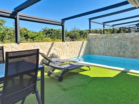 Maison Lotta, piscine privée à 400m de la plage : photo 34