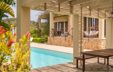 Maison Salvete avec piscine et vue panoramique : photo 11