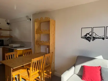 Studio 26m² rénové vue pistes, accès PMR - Plagne Aime : photo 2