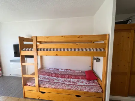 Studio 26m² rénové vue pistes, accès PMR - Plagne Aime : photo 5