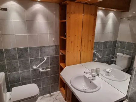 Studio 26m² rénové vue pistes, accès PMR - Plagne Aime : photo 7