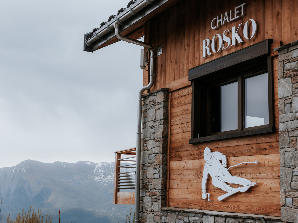 Chalet Rosko 14 pers., sauna, vue Aiguilles d'Arves - Photo 17