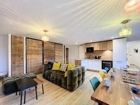 Appart 3p cabine 8 pers - Centre La Toussuire, pied pistes : photo 3