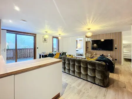 Appart 3p cabine 8 pers - Centre La Toussuire, pied pistes : photo 4