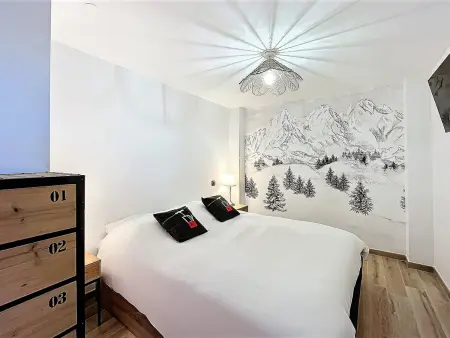 Appart 3p cabine 8 pers - Centre La Toussuire, pied pistes : photo 8