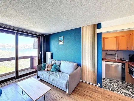 Studio skis aux pieds, vue vallée - 5 pers., Appartement 5 personnes à Le Corbier - Photo 2