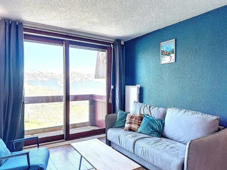 Studio skis aux pieds, vue vallée - 5 pers., Appartement 5 personnes à Le Corbier - Photo 3