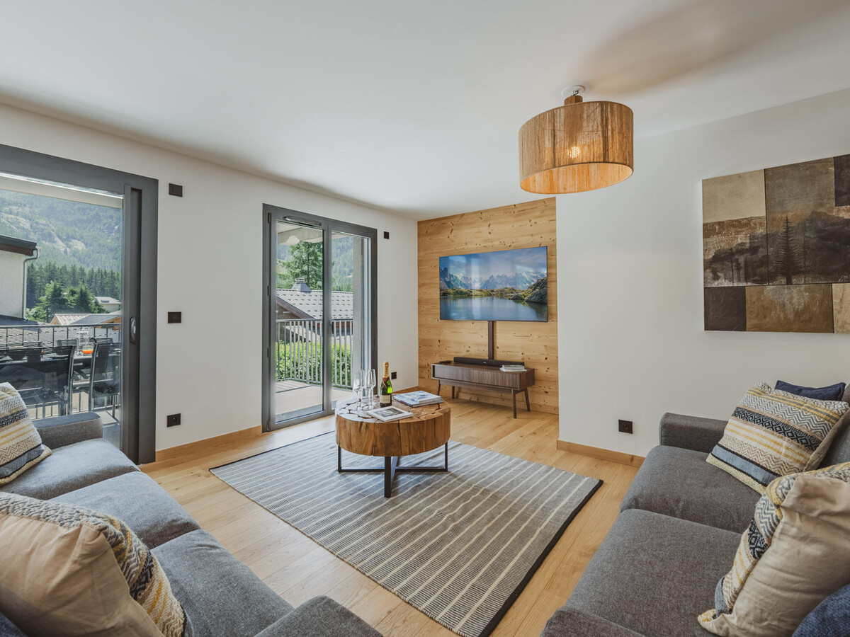 Appartement 3 étoiles, 115m², 3 chambres en suite à Argentière - Photo 1