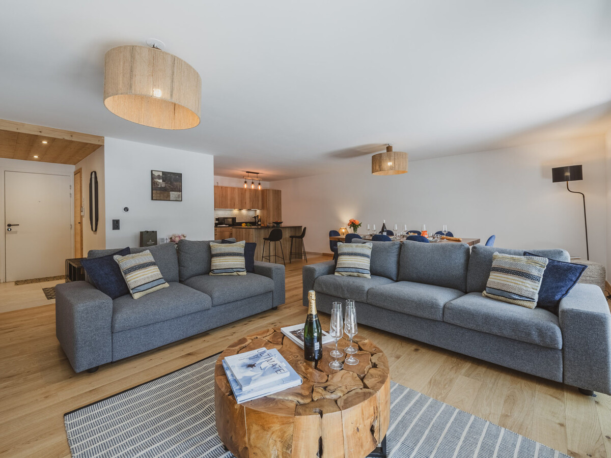 Appartement 3 étoiles, 115m², 3 chambres en suite à Argentière - Photo 2