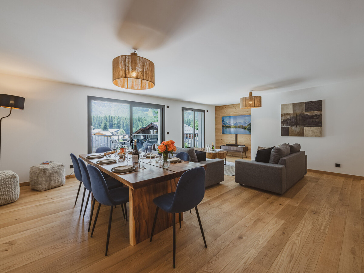Appartement 3 étoiles, 115m², 3 chambres en suite à Argentière - Photo 6