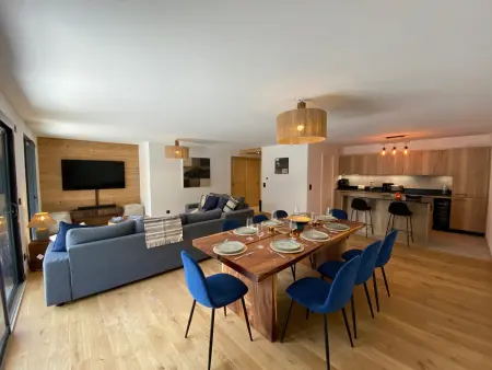 Location appartement à Argentière, Appartement calme, centre dArgentière - 6 pers.