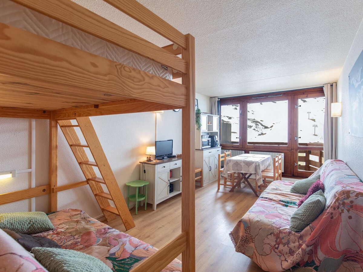 Studio 4 pers. balcon sud face aux pistes - Photo 2