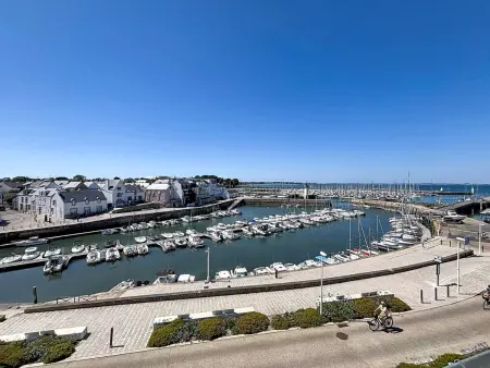 Duplex 3 pièces face au port avec vue mer à Quiberon : photo 1