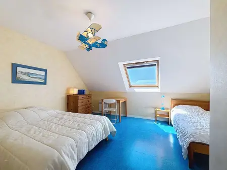 Duplex 3 pièces face au port avec vue mer à Quiberon : photo 8