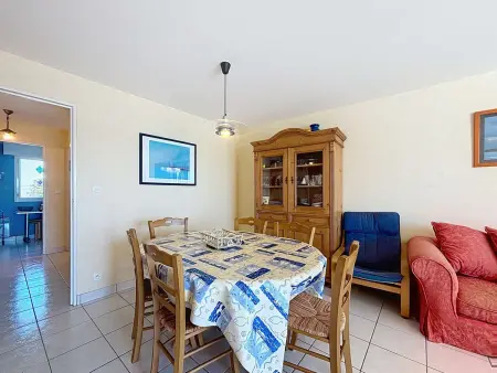 Duplex 3 pièces face au port avec vue mer à Quiberon : photo 12