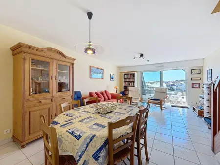 Duplex 3 pièces face au port avec vue mer à Quiberon : photo 13