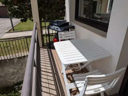 Appartement 6 pers. avec balcon et plancha aux Angles : photo 13