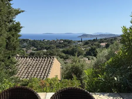 Location maison à La Croix Valmer, Mas avec vue mer - 3 pers.