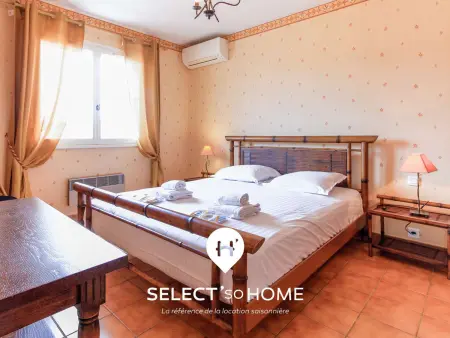 Haut de villa avec piscine et animaux admis - 6 pers. - Photo 5