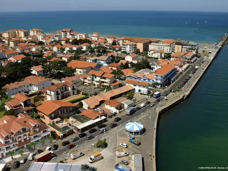 Appartement Capbreton, balcon Sud face au port : photo 1