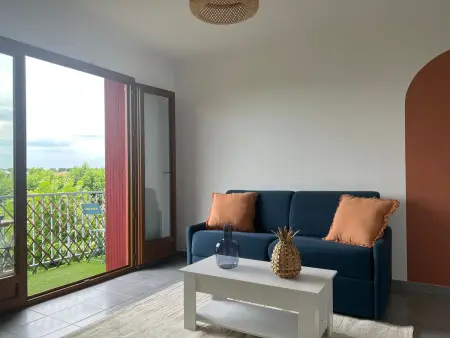 Studio 24 m² balcon vue cathédrale à Narbonne : photo 3