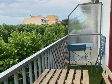 Studio 24 m² balcon vue cathédrale à Narbonne : photo 9