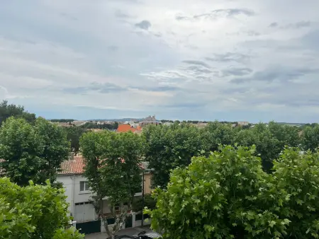 Studio 24 m² balcon vue cathédrale à Narbonne : photo 10