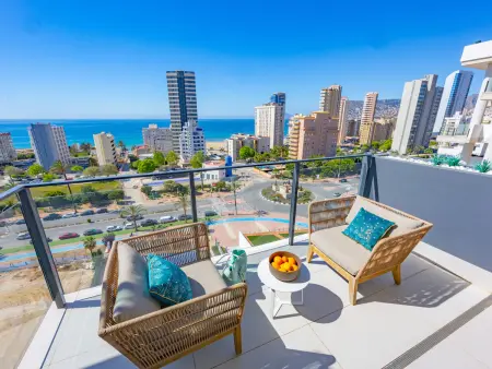 Appartement moderne vue mer à Calpe, 4 pers. : photo 2