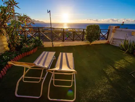 Location appartement à Agaete, Komfortable Ferienwohnung in El Turman mit Garten, Terrasse
