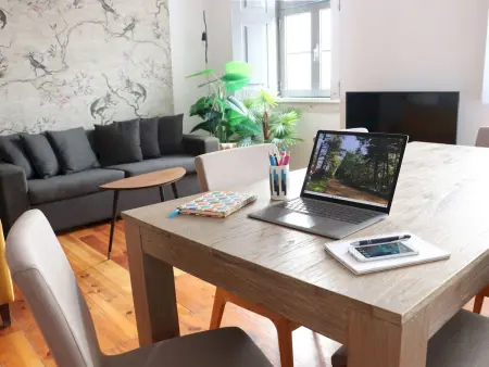 The Canary – Apt 75m² Baixa avec vue Tage et château : photo 7