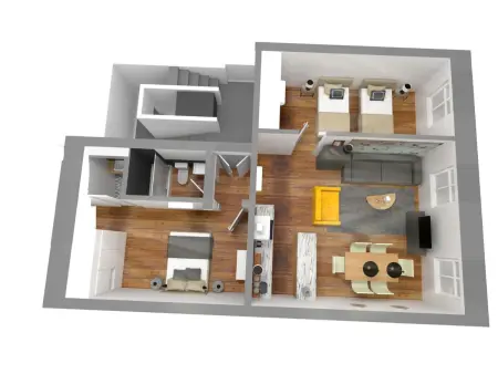 The Canary – Apt 75m² Baixa avec vue Tage et château : photo 10