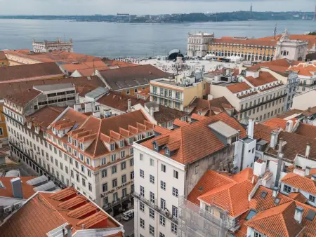 The Canary – Apt 75m² Baixa avec vue Tage et château : photo 31