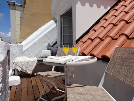 Penthouse Rua Augusta avec terrasse vue Rossio : photo 13