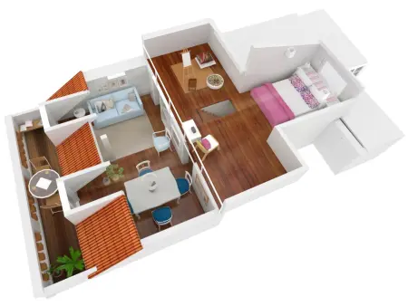 Penthouse Rua Augusta avec terrasse vue Rossio : photo 22